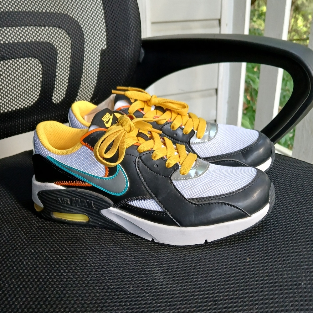 Boys Nike Air Max Excee DN2 Black Laser Chrome 6Y